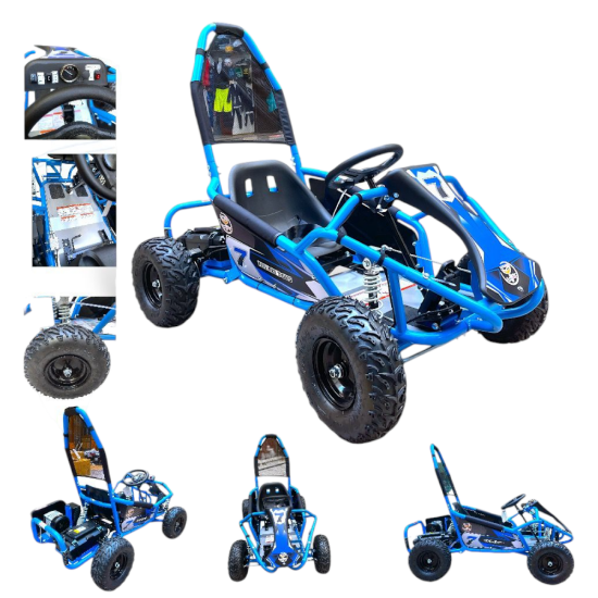 صورة سيارة 4 كفرات سفاري حجم وسط للطرق الوعرة 48 فولت